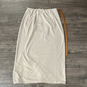 The North Face Cream Pencil Skirt M